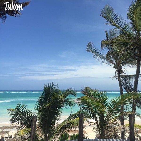 #PocosLoSabenPero despertar en #Tulum y ver el Caribe mexicano es una experiencia única. #DisfrutoCaribeMX
