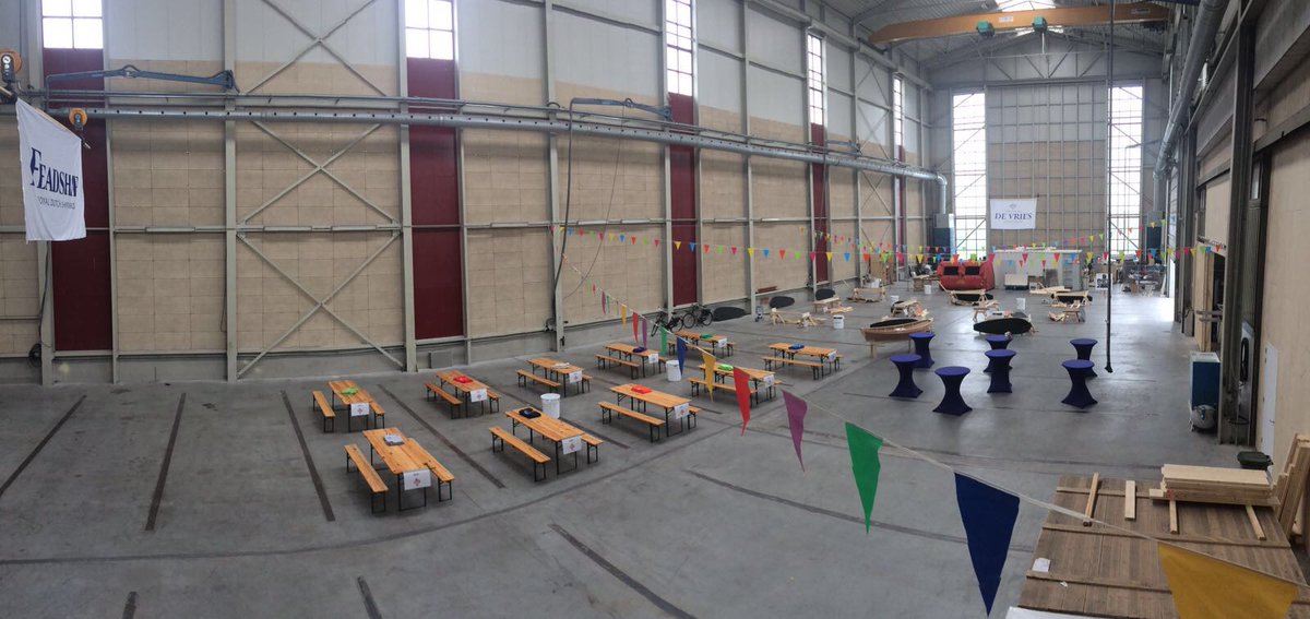 Wij zijn al voorbereid voor maandag <a href="/Bouweenbootje/">Bouw een bootje</a> Makkum voor aanstaande maandag 3 juli!
#bouweenbootje #devriesscheepsbouwmakkum #feadship