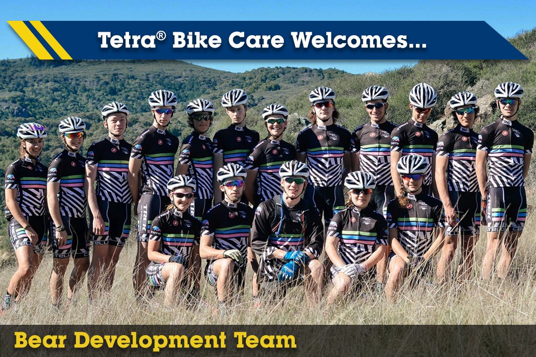 TetraBikeCare's tweet photo. Tetra® Bike care welcomes its newest sponsored cycling team – @beardevteam. Good luck and ride hard! #tetrabikecare #beardevteam https://t.co/hvl457fBpO