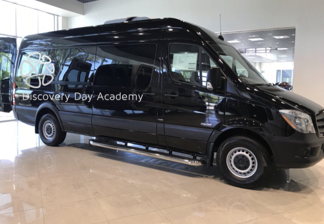 eduthink21's tweet photo. We designed a fleet of Mobile Learning Labs for @DiscoveryDayAca @MercedesBenz Sprinters #pbl #fieldwork #research #STEMEdu #data https://t.co/aHn3SEwMvU