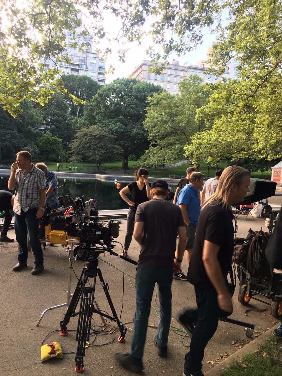 Shoot yesterday in #CentralPark -- stay tuned!  #motiveteam #shootincentralpark