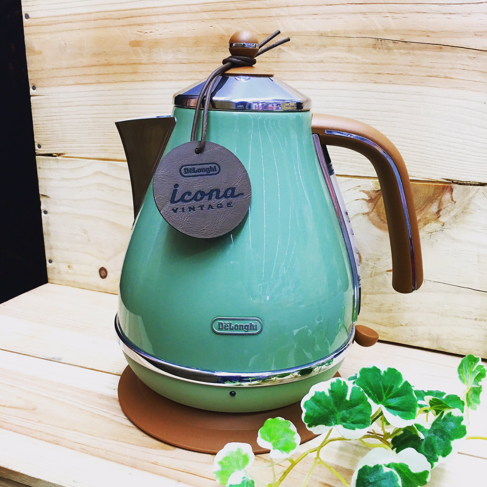 Media Markt Arnhem on Twitter: "Een groen, botanische interieur 🌿 is helemaal hip! Deze 'vintage' groene design waterkoker DeLonghi past hier in thuis! https://t.co/l8TQCs1V25" / Twitter