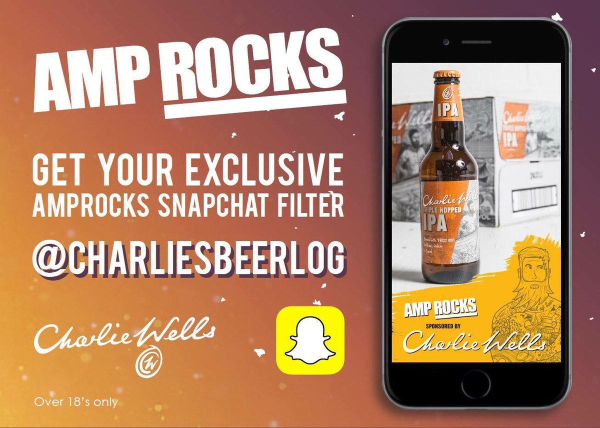 It's here! <a href="/AmpRocksLive/">Ampthill Festival</a> is tonight and we've an EXCLUSIVE Snapchat filter for you to download in the arena! See you there. #RockNRoll
