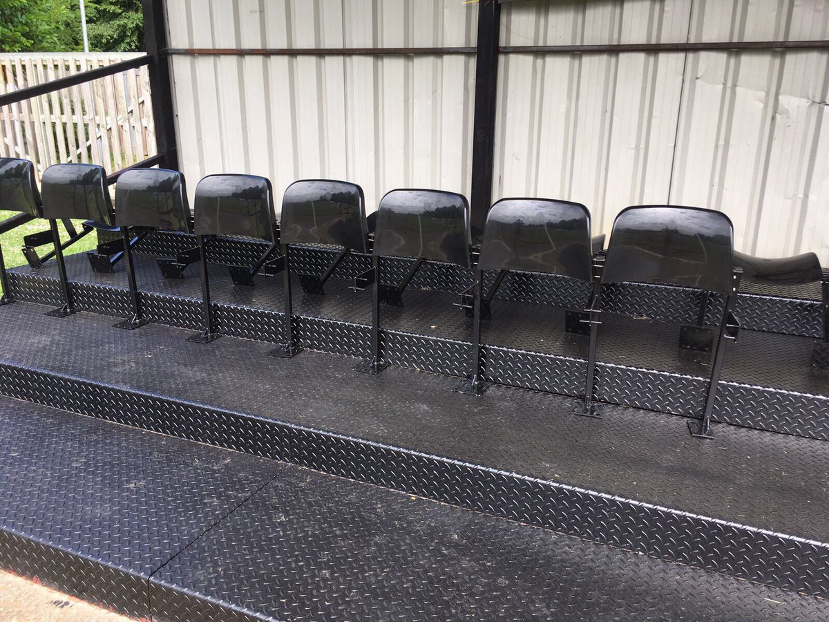 HorleyTownFC's tweet photo. So this is going in now and is available for one company to sponsor it. get in touch 52 seater @DRCarpentryLtd @thehideonline @surreymirror https://t.co/4Q36gHHEAw