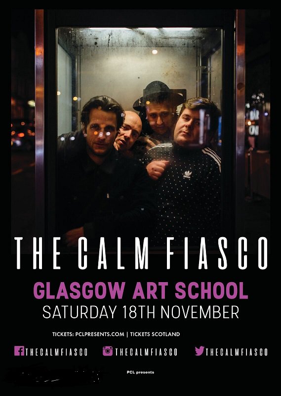 <a href="/PCLPresents/">PCL Presents</a>  <a href="/TheCalmFiasco/">G</a>  <a href="/GSofA/">The Glasgow School of Art</a>  18th November on sale now t-s.co/t1499