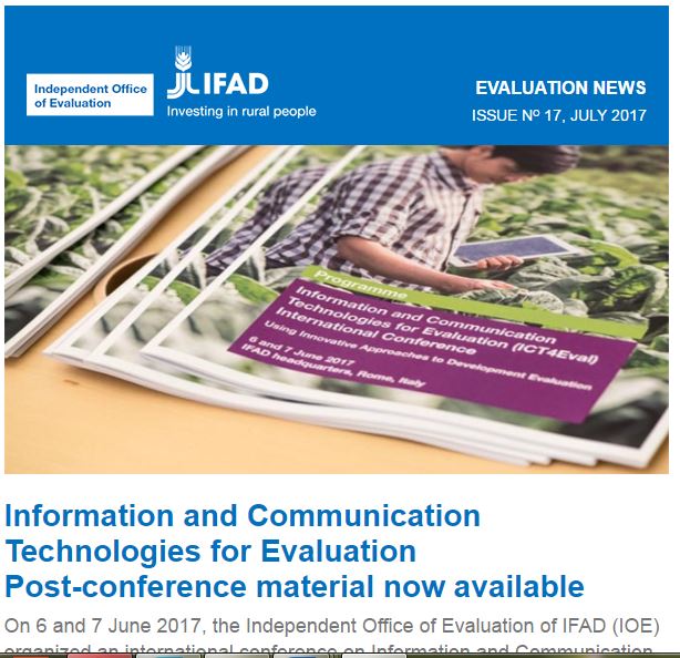 IFADeval's tweet image. Missed the #ICT4Eval conference? No worries, videos of sessions &amp;amp; plenaries now available + photos of Tech Fair mailchi.mp/ifad/ioe-newsl…