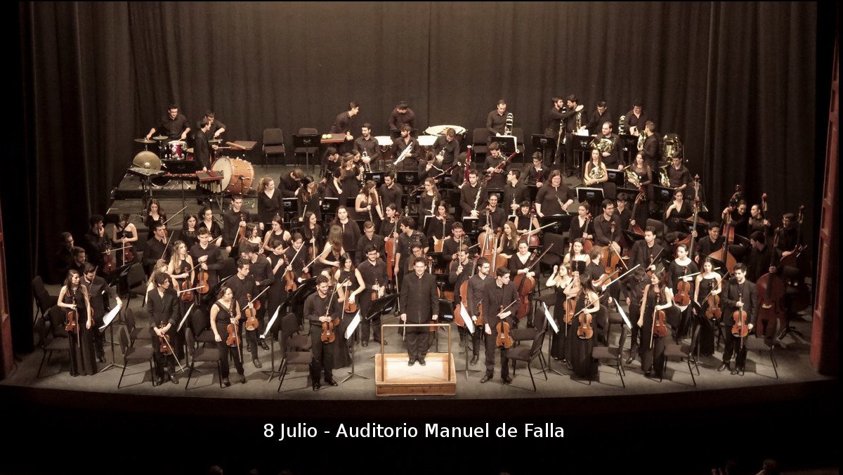 La Orquesta Joven de Andalucía #OJA y el Joven Coro de Andalucía #JCA ofrecerán tres conciertos en la provincia de Granada en #FEX17