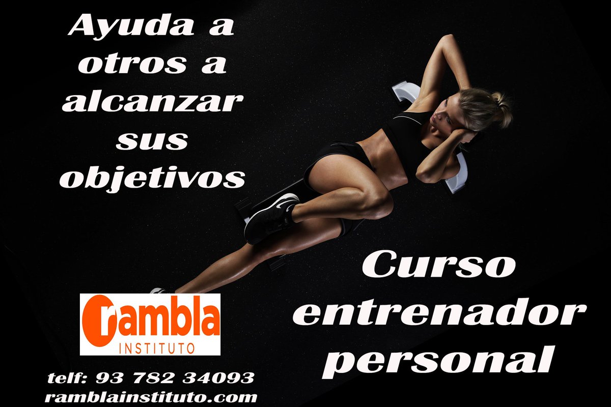 RamblaInstituto's tweet photo. https://t.co/4uj76BxE4n
#fitness #entrenador #trainer #deporte #trabajo #cursos #barcelona https://t.co/sNWAASHuNe