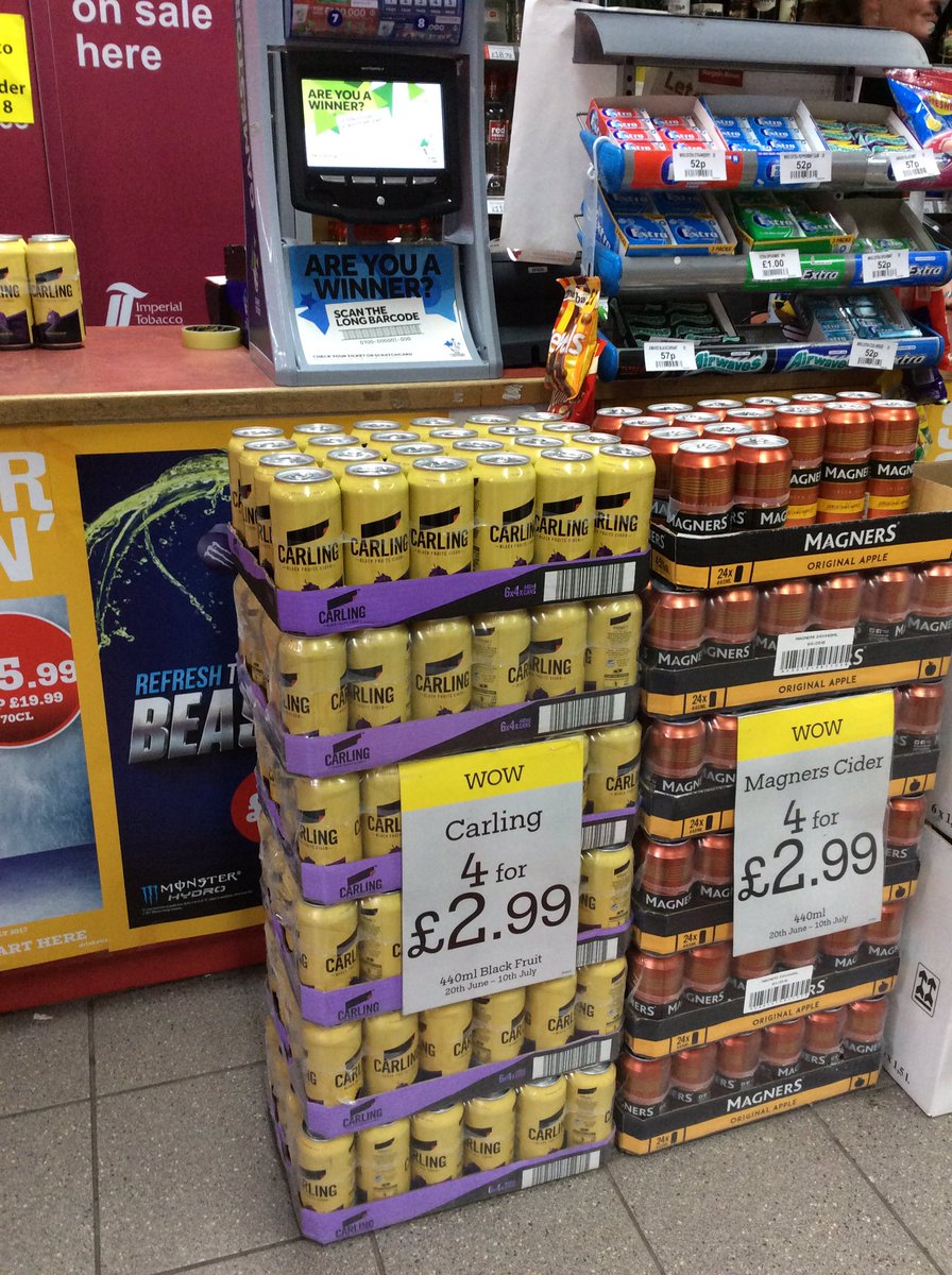 PowerforceMCD3's tweet photo. Setting up for the 1st of many Carling Black Fruit sampling sessions @BargainBooze @carling @PowerforceGB @PowerforceMCNSM #carlingcider https://t.co/OsoEQESv5m