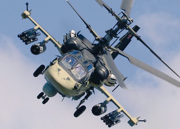 Ka-52 attack helicopter