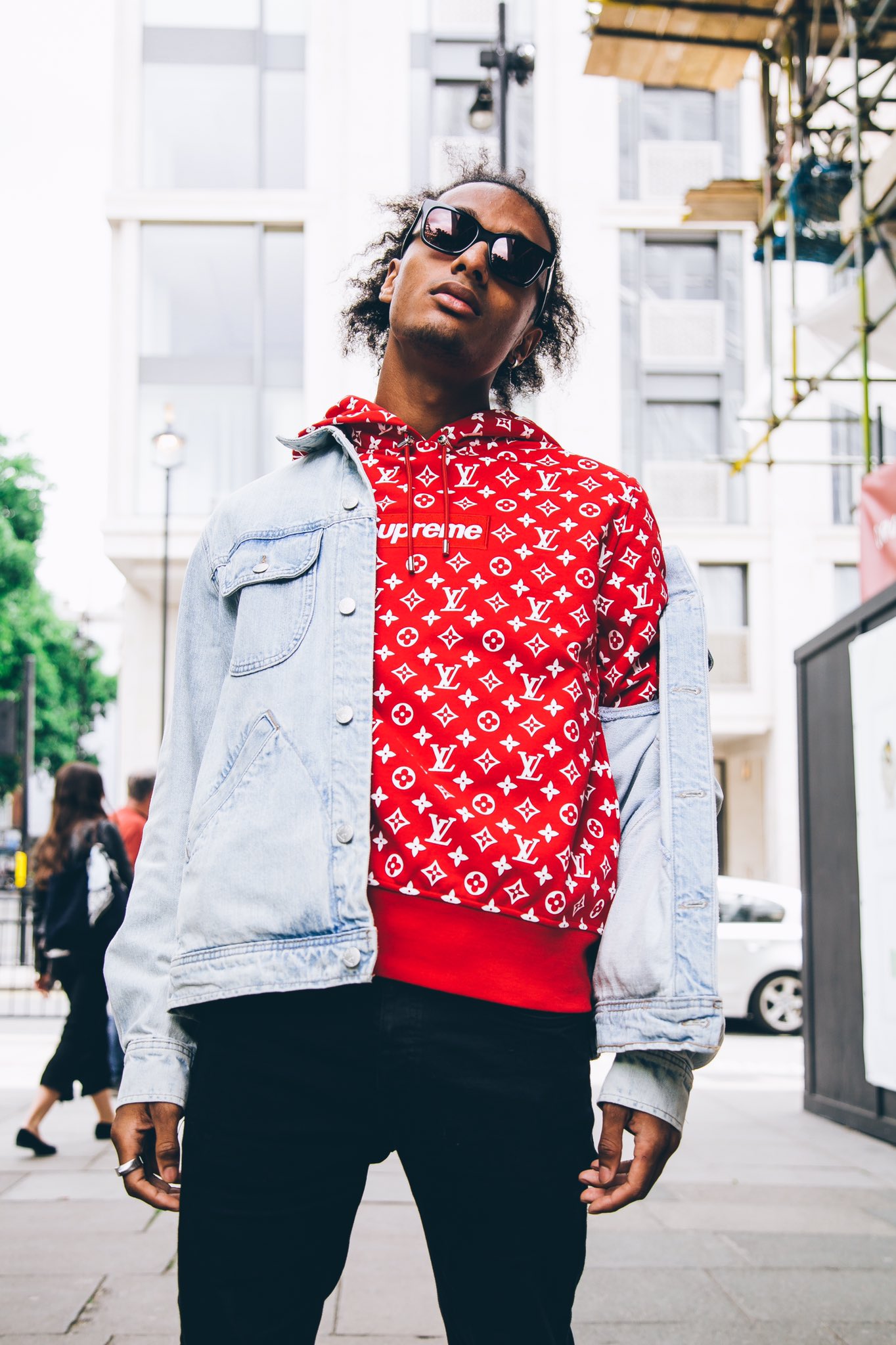 What went down at Supreme x Louis Vuitton Drop in London - PLUGGED