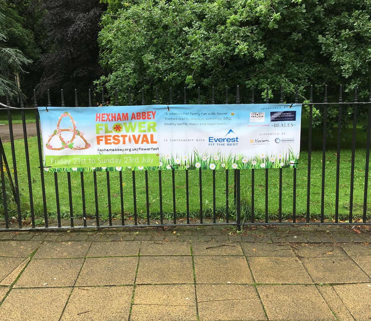 #Banners designed for <a href="/HexhamAbbey/">Hexham Abbey</a> Flower Festival. <a href="/HexhamBID/">Hexham BID</a> <a href="/EverestHome/">Everest Home</a> <a href="/biscuit_factory/">@biscuit_factory</a> <a href="/VisitHexham/">VisitHexham</a> <a href="/hexhamcourant/">Hexham Courant</a> <a href="/HexhamCommunity/">Hexham Community</a>