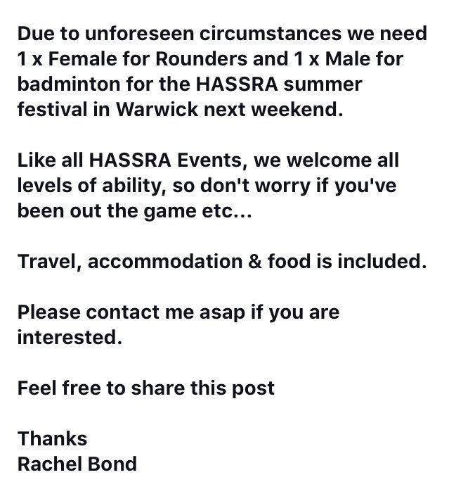 HASSRA_NW's tweet image. WE NEED YOU #RT