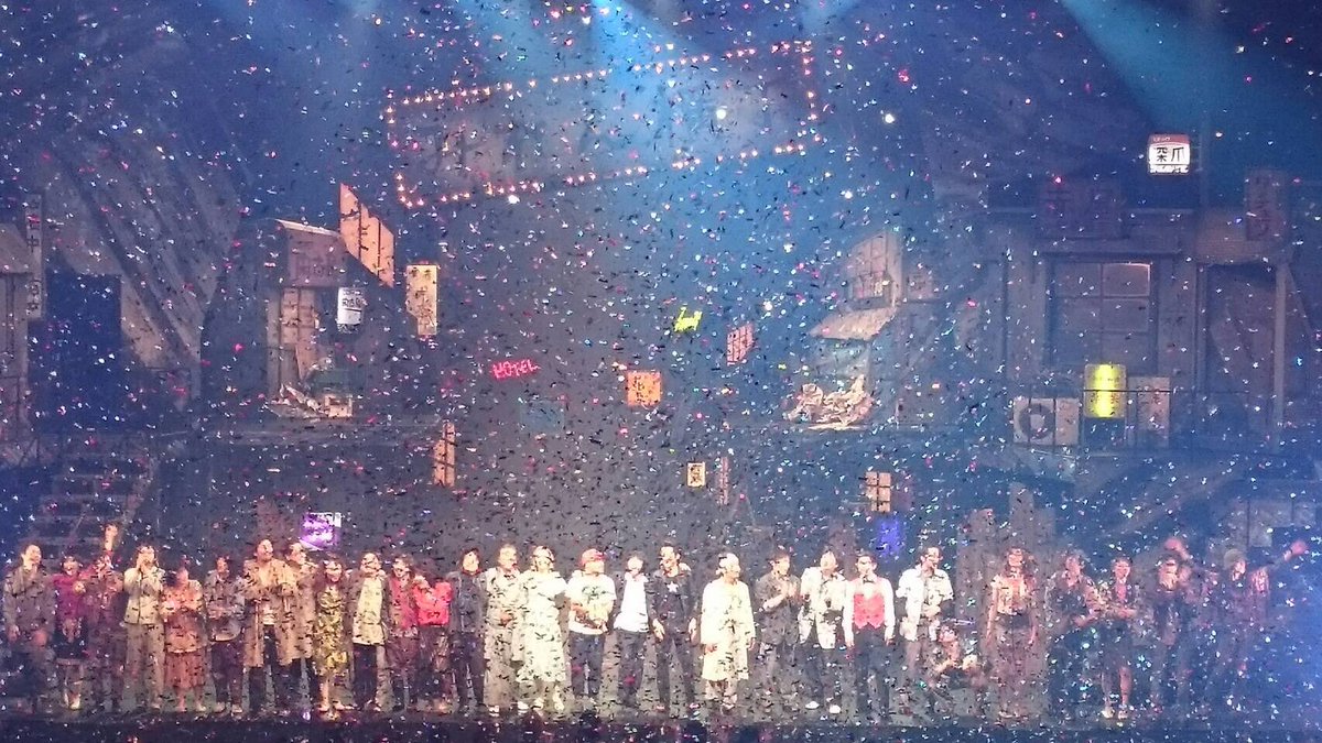 orebushi's tweet photo. 東京、大阪全34公演。無事に終えることが出来ました。それぞれの俺節を胸に、また新しい日々に向かって歩んでいきます‼️ご来場いただいた皆様、声援を送ってくださった皆様、心よりお礼申し上げます。またどこかでお逢いできますように。ありがとうございました‼️
#俺節 #俺の俺節、お前節♪ https://t.co/Z65xMJM5K7