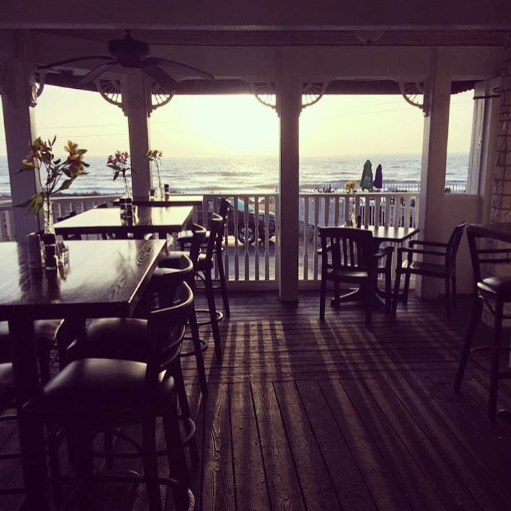 Friday is a great day to start off with #breakfast and an #oceanview. Available 8-11am on your favorite porch by the ocean! #flaglerbeach