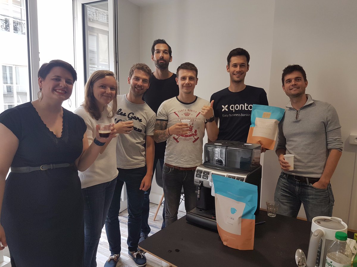 L'équipe Qonto apprécie son Kawa ! Fier de fournir du bon café à une pépite de la FinTech française.
#qonto #café #kawa #coffee #fintech