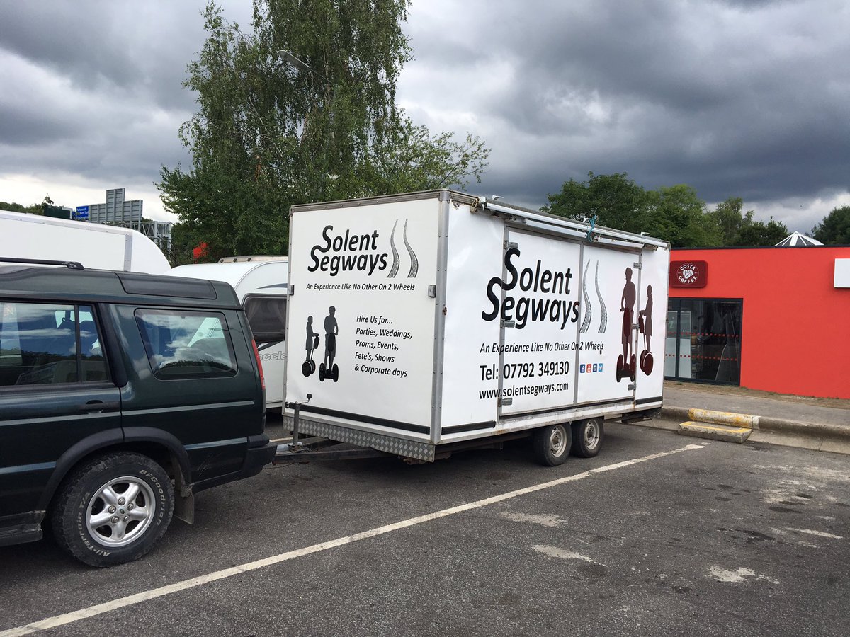 SolentSegways's tweet photo. On route to #route66 motor show Bournemouth https://t.co/SK5Qtqc0KC