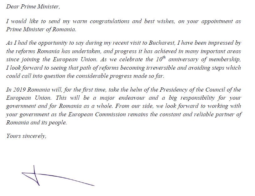 Jean-Claude Juncker on Twitter: "Congratulations Mihai 