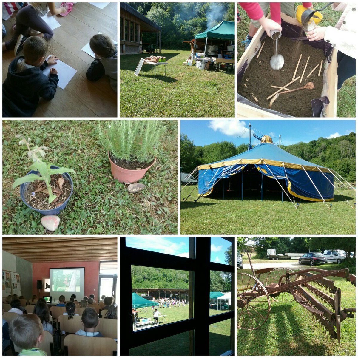ECNOROY's tweet photo. #fermesd'avenirTour.L'association Borplacal partenaire du FAT a invité les classes à participer à des activités autour de la nature. Riche ! https://t.co/9HxNS0oSwC