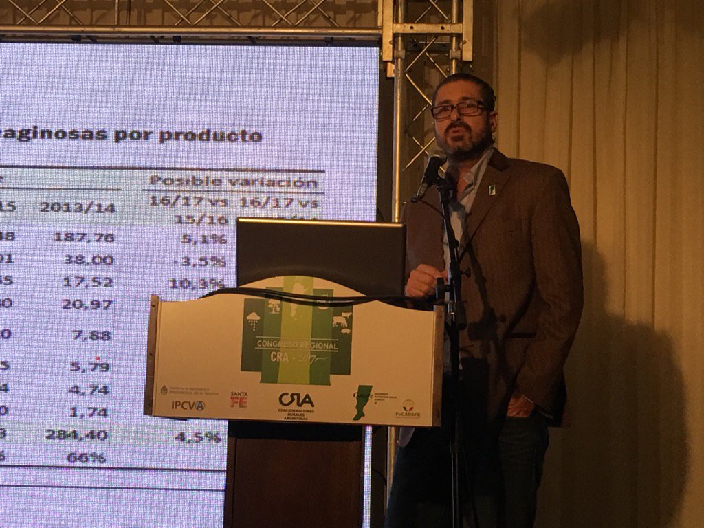 Comenzó la 2da jornada del Congreso Regional CRA en Santa Fe con José Alonso de <a href="/CARSFEprensa/">CARSFE -</a> #CongresoCRA