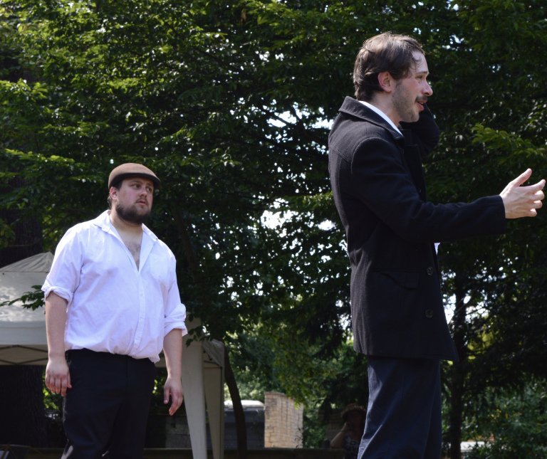 SunMoonTheatre's tweet photo. Thinking of seeing us @TheatreFestND on Sunday? Read an amazing review we received for #TwelfthNight in Stratford! https://t.co/6c19qYHRCS https://t.co/0JLdKq2T7E