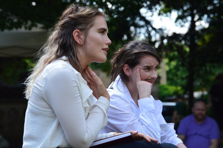 SunMoonTheatre's tweet photo. Thinking of seeing us @TheatreFestND on Sunday? Read an amazing review we received for #TwelfthNight in Stratford! https://t.co/6c19qYHRCS https://t.co/0JLdKq2T7E