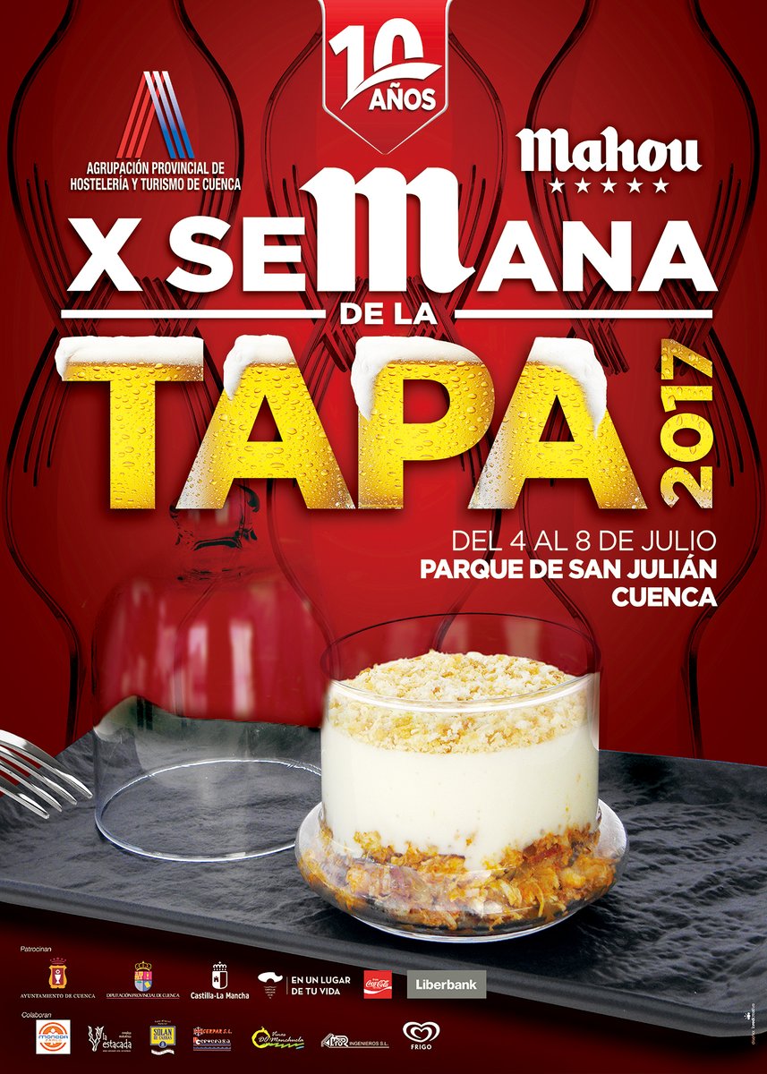 EmbajadaEspRiga's tweet photo. The latest gastronomic innovations intertwine with traditional Spanish recipes at #Cuenca's upcoming #TapasWeek https://t.co/1Nr7fe8orb https://t.co/mDgOxfg8ZV