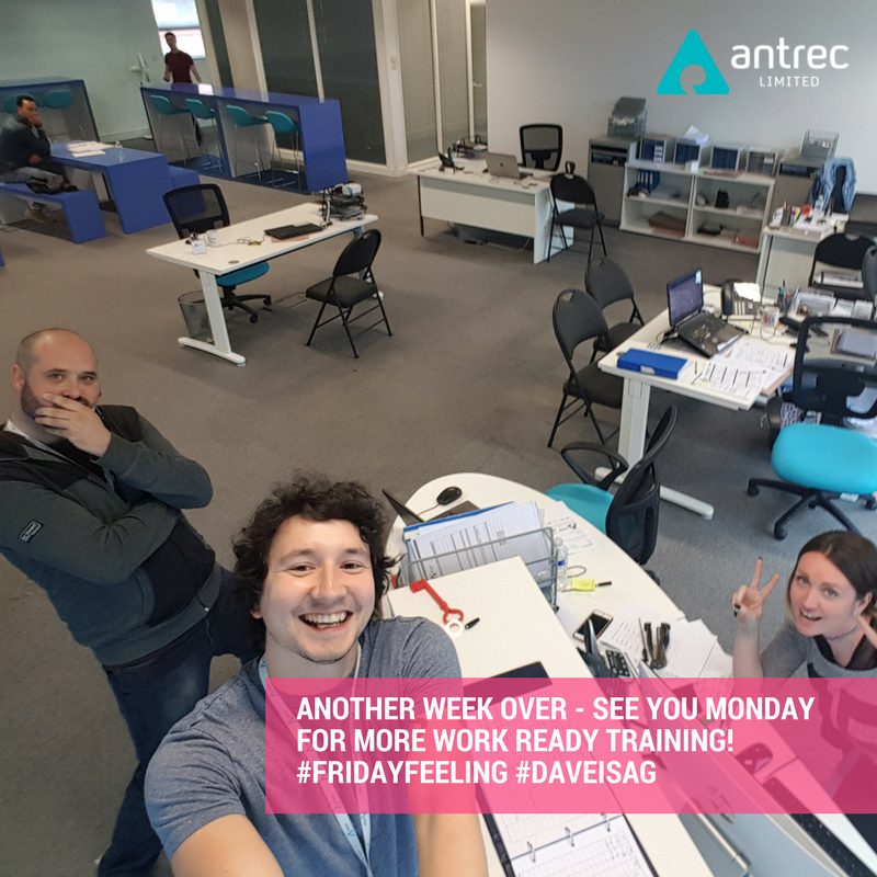 Antrec_Limited's tweet photo. Another week of work ready training complete! See you Monday for more! #FridayFeeling #TGIF #DAVEISAG https://t.co/WxAOrRKSB4