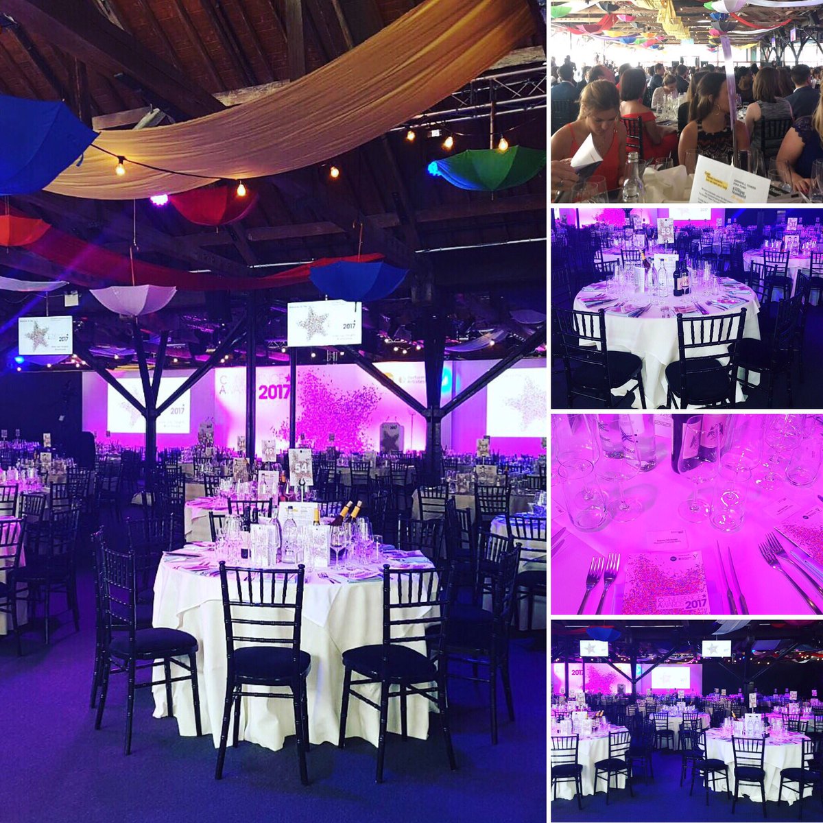 We've got that #fridayfeeling as we take our seats at this years #ConferenceAwards at the amazing @TobaccoDockLon 🥂📸🏅 #eventprofs (@TheBDC)