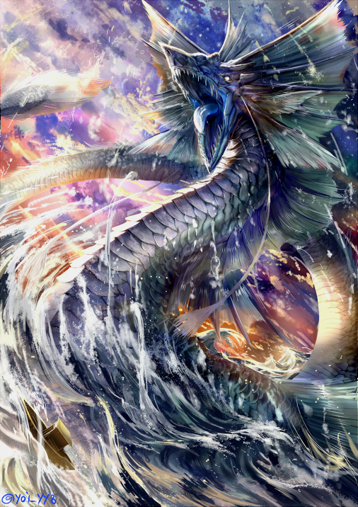 ドラゴンのイラストだけで興味を持ってくれる方へ届け Twitter Search Twitter