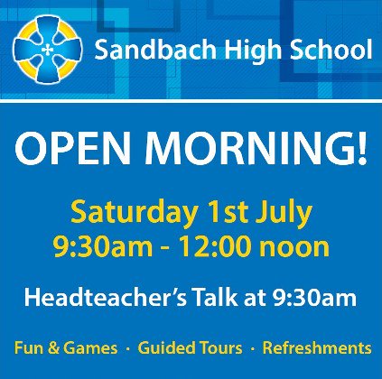 Come and see THE SECONDARY SCHOOL OF THE YEAR at our Open Morning Saturday 1 July @Signal1Official