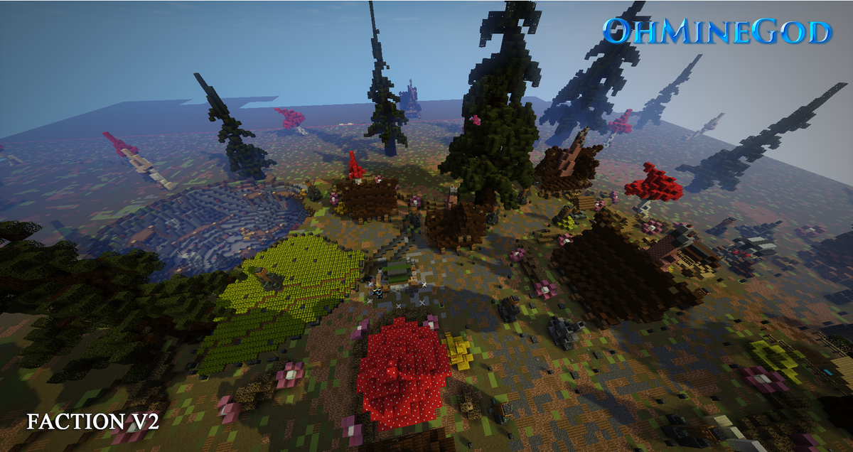 Fantasy Faction Spawn + Warzone + Custom World + KOTH | BuiltByBit