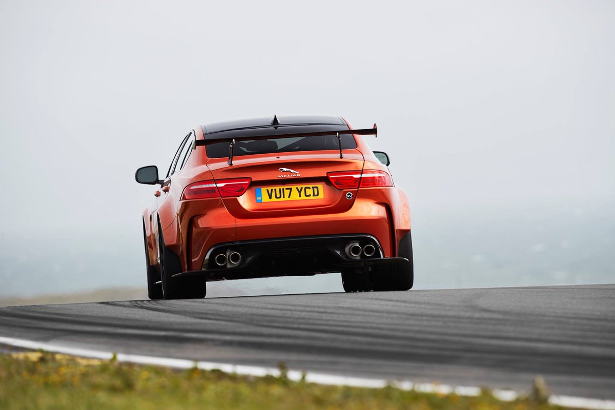 JLR_News's tweet photo. The Jaguar XE SV Project 8 is at #Goodwood #FestivalOfSpeed this weekend. Visit our stand to see more @JaguarUKPR #200mph #600PS https://t.co/ORfw5UiU39