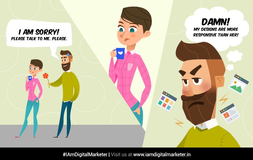 IamDigMarketer's tweet photo. A responsive design is of utmost importance for a web designer. #IAmDigitalMarketer https://t.co/O4aCP85vL0 https://t.co/KwkZsmHG3C