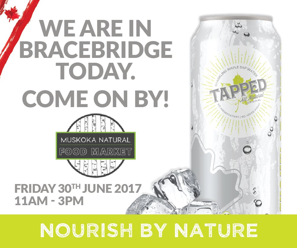 TappedMaple's tweet image. Come &amp;amp; get yourself TAPPED! #MyWonderfulCanada #cottage #summermixer #summerdrinks #Muskoka #bracebridge #ALLNATURAL