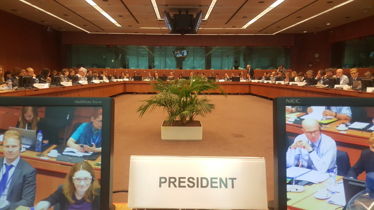 neil_kerr's tweet photo. Last @EU2017MT #COREPER1 is over. Oversaw 21 agreements with EP, 14 Gen App, 7 Concl, 14 Decisions, 3 Resol'n, 1 Recomm. More than proud. https://t.co/3KjFEMdbg6