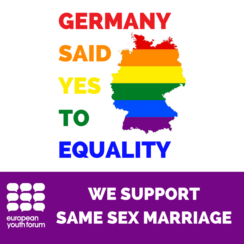 Congratulations #Bundestag for voting for #MarriageEquality! 🇩🇪🏳️‍🌈  #LoveIsLove #EheFeurAlle