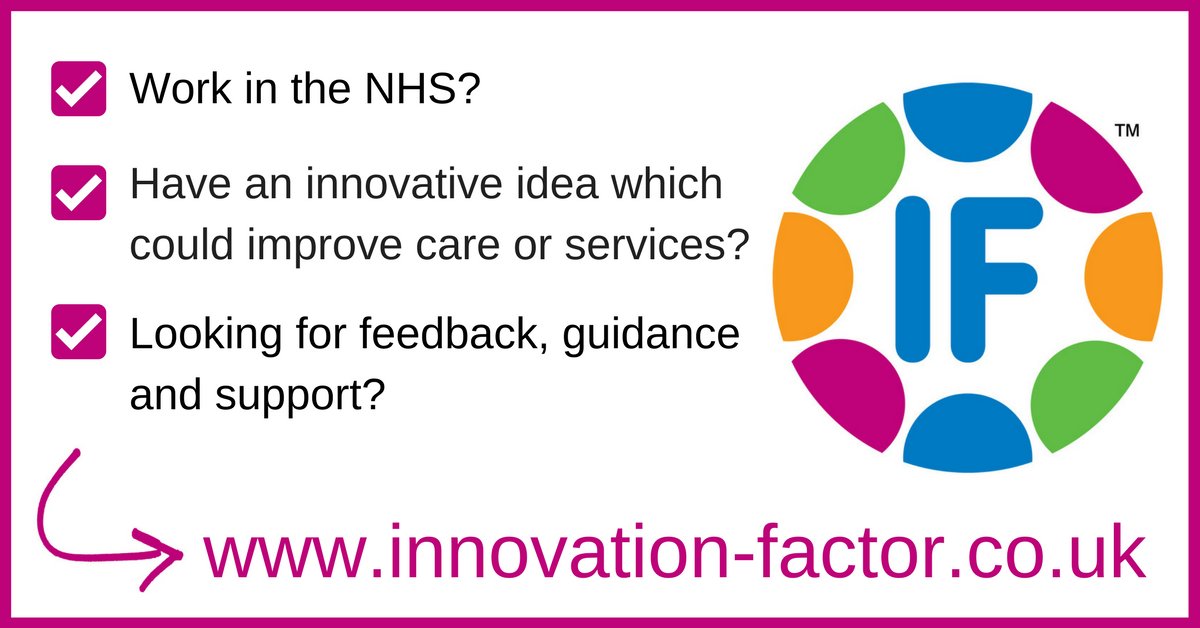Innovation Factor (@if_nhs) on Twitter photo 