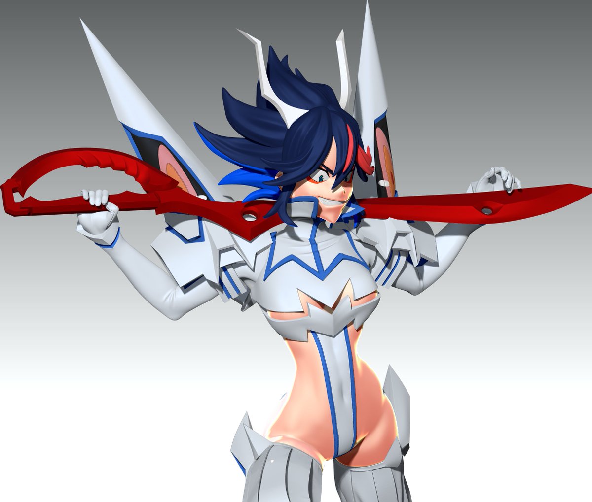 ট ইট র まおーじ 夏wf新作の純潔流子ちゃんのデジタル作業が終わりましたー あとは出力品を待つばかりでござい 前回よりも布面積が多いのによりエロいのは何故だろうね