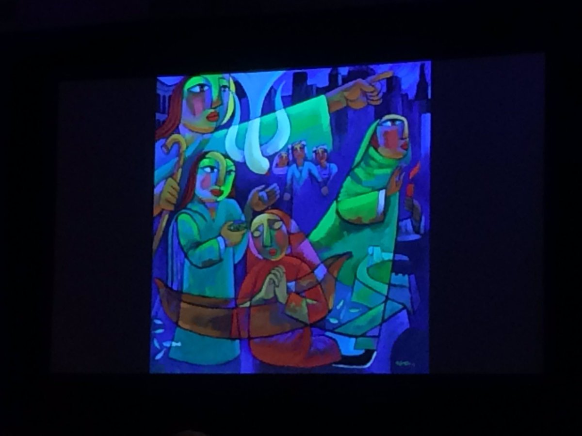 wmking122's tweet photo. "The Great Commission" a beautiful painting to celebrate 25 yrs of work with CBF. #CBFassembly https://t.co/4WpOvhtDek