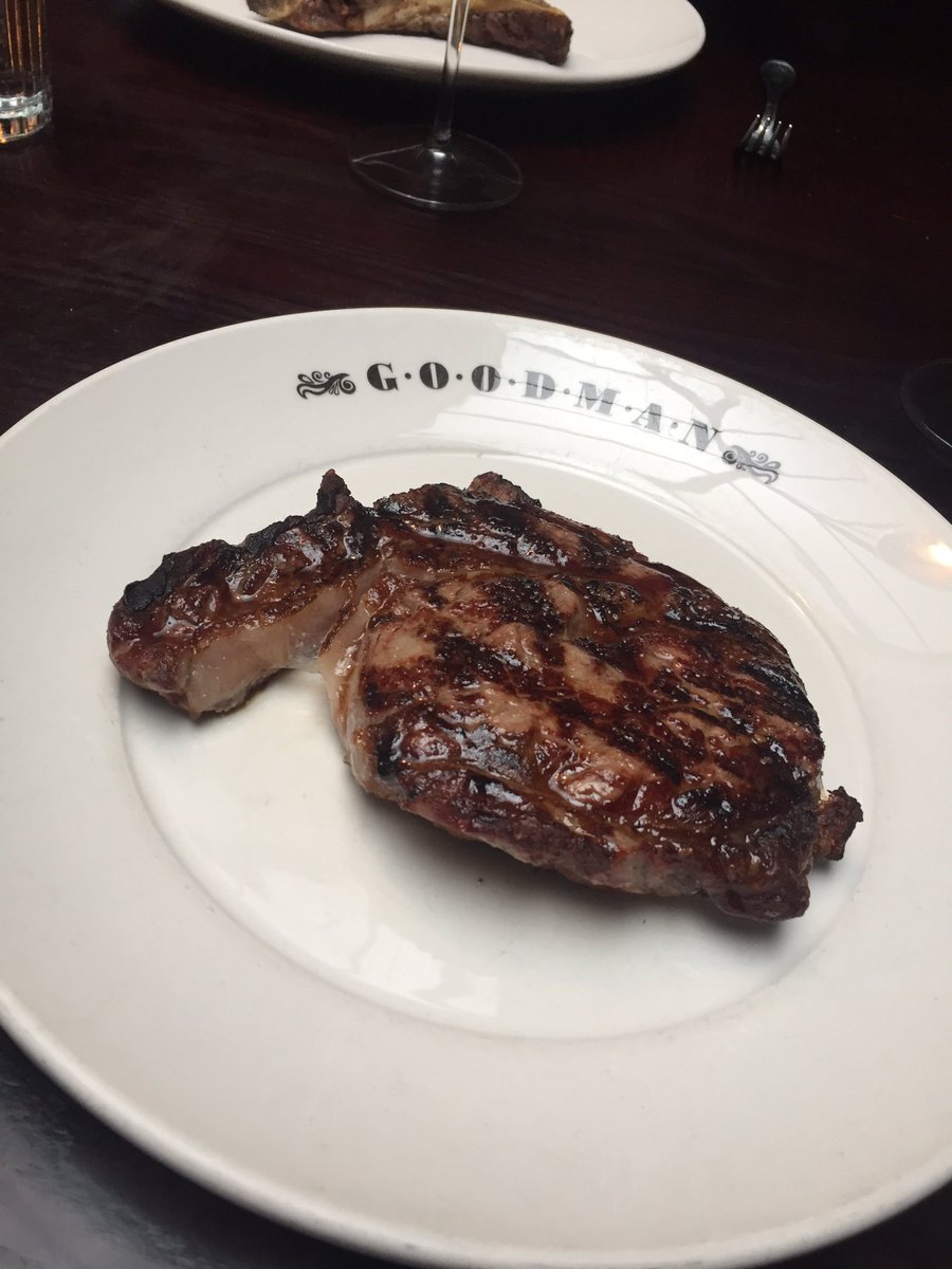 StreetFoodKing's tweet image. Absolutely sensational Prime USDA Ribeye from @Goodman_london @GoodmanCITY. Not quite #StreetFood but damn fine food so worth sharing.
