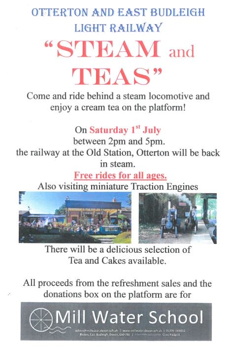 LadramBay's tweet image. Don't miss this fantastic event tomorrow #Otterton #EastBudleigh #Railway open day between 2pm - 5pm. #ladrambay @SPACEOtterton @exmouthhour
