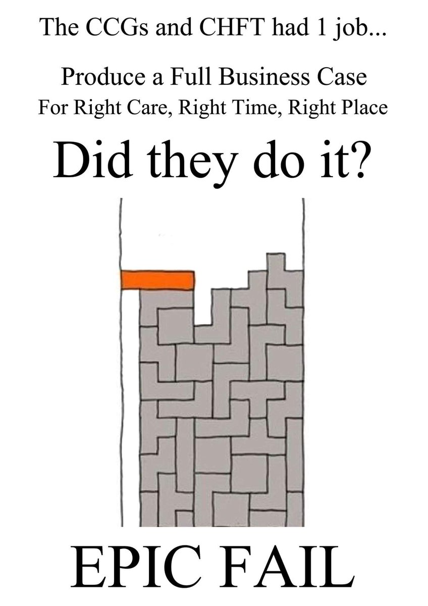 LetsSaveHRI's tweet photo. @KirkleesCouncil @CllrLizSmaje @AndrewCGM @Carolepattison
@cllrawilkinson @Pearson4Halifax

#LetSaveHRI #CCGEpicFail https://t.co/hNKsi1z39W