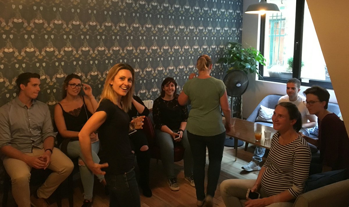 boija_france's tweet photo. Merci aux blogueurs &amp; blogueuses d'Alsace d’être venus à notre premier #afterwork hier soir ! #boija #startup #madeinFrance  #Ulule #ecolo https://t.co/gzNmj2poKR
