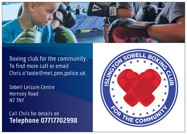 Police led community boxing club opens on 5th July. Fancy it? Come along. #boxing #communitypolicing