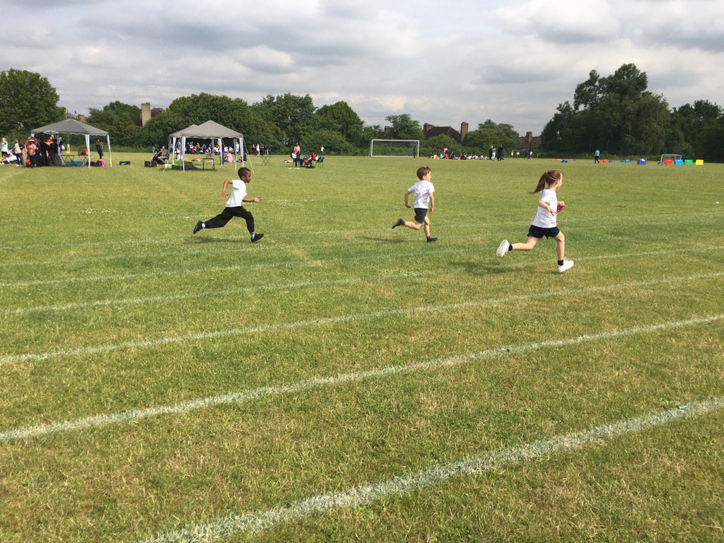 AdamsrillPriSch's tweet photo. The competition was sometimes fierce! See how focused the children were. https://t.co/FCFscqH7TC