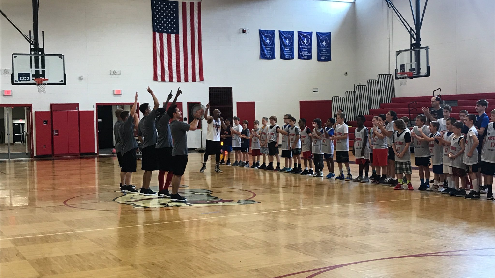 Pistons Dancers on Twitter "Great show this morning at the Royal Oak