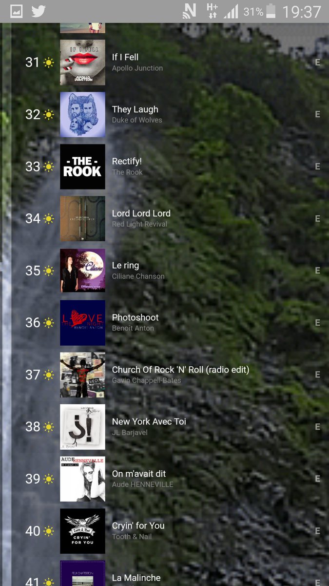 #TOP50 #LRDR ce soir 
<a href="/TheRookSound/">The Rook</a> en 23ème,  27ème et 33ème place avec  (Do You) Love To Feel ? , Where I Belong et Rectify ! 😍