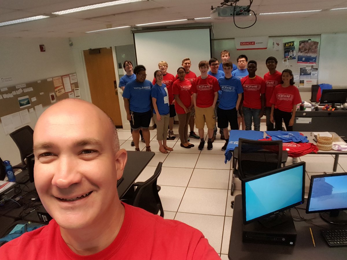 MrLandisMath's tweet image. Last day of @techcorps_org Cyber Camp #CodewithTC