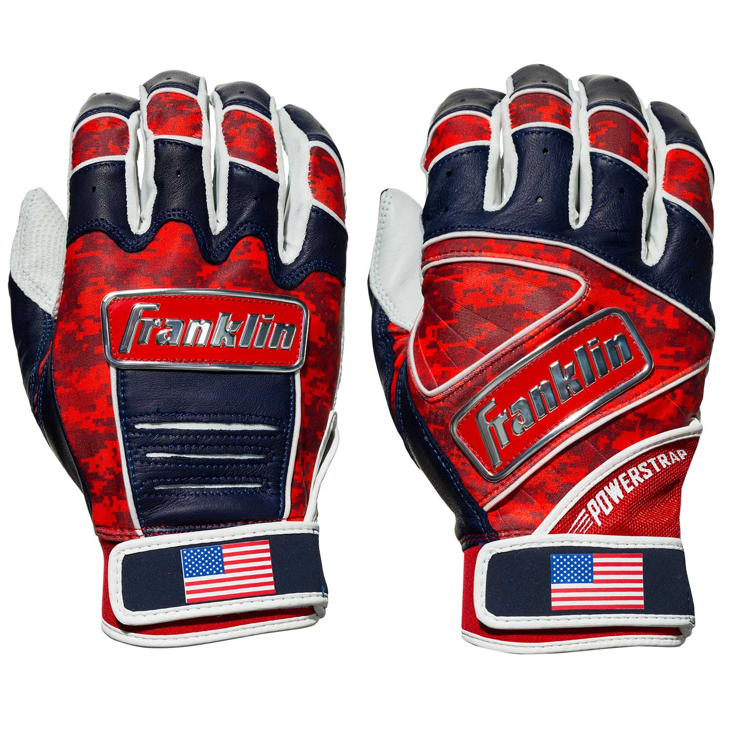 franklin 4th of july batting gloves